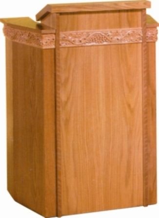Pulpit 6017 Extended Shelf Lamp Mike Two